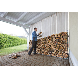 Stockeur de bûches 1,6 m³ WOLFCRAFT Stockeur de bûches 1,6 m³ WOLFCRAFT