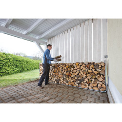 Stockeur de bûches 1,6 m³ WOLFCRAFT Stockeur de bûches 1,6 m³ WOLFCRAFT