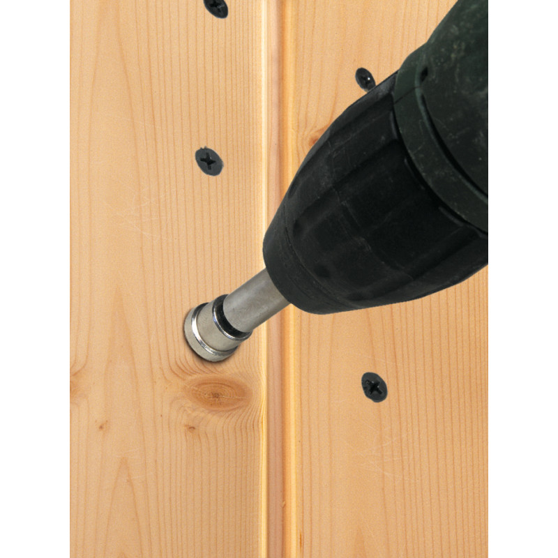 Embout de vissage pour plaque de plâtre avec butée de profondeur PH2 2 pièces WOLFCRAFT Embout de vissage pour plaque de plâtre avec butée de profondeur PH2 2 pièces WOLFCRAFT