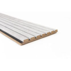Lambris Latt Béton Noir MAESTRO – Design moderne | MAESTRO