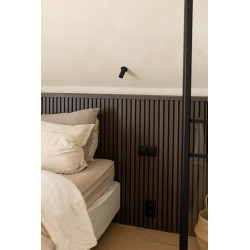 Lambris Latt Noyer noir fumé – Élégance intemporelle | MAESTRO Lambris Latt Noyer noir fumé – Élégance intemporelle | MAESTRO