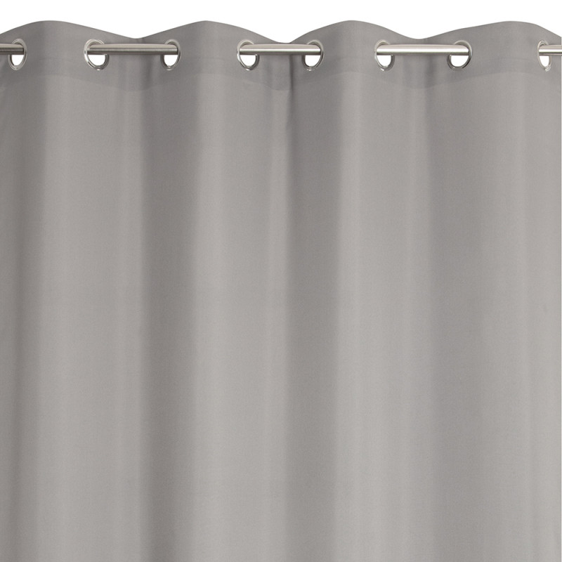 Rideau Absolute gris 140 x 240 cm JBY CREATION