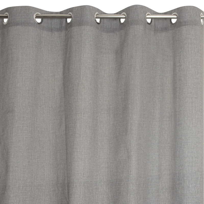 Rideau Nativ gris foncé 138 x 240 cm JBY CREATION