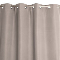 Rideau thermique Must taupe 138x240cm – Isolation | JBY CREATION