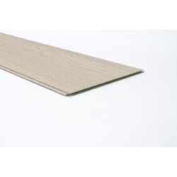 Lambris revêtu hydrofuge pour mur Calm Brushed Oak 276,6 x 28,7 x 0,8 cm 4 pièces MAESTRO