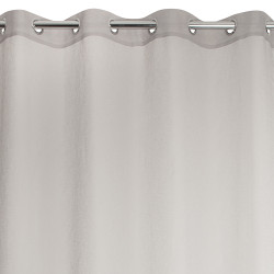 Voilage Lini gris 140x240 cm – Élégance & Lumière | JBY CREATION