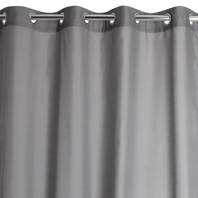 Voilage Olympy gris foncé 140 x 240 cm JBY CREATION