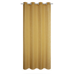 Voilage Aronn Jaune 140x240 – Style & Lumière | JBY CREATION