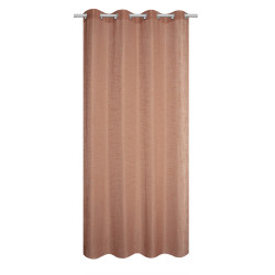 Voilage Aronn orange terre cuite 140 x 240 – Style & Lumière