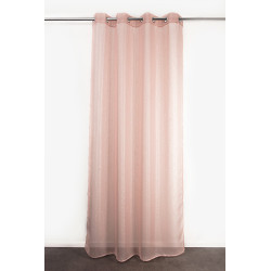 Voilage Vivy rose clair 135 x 260 cm JBY CREATION