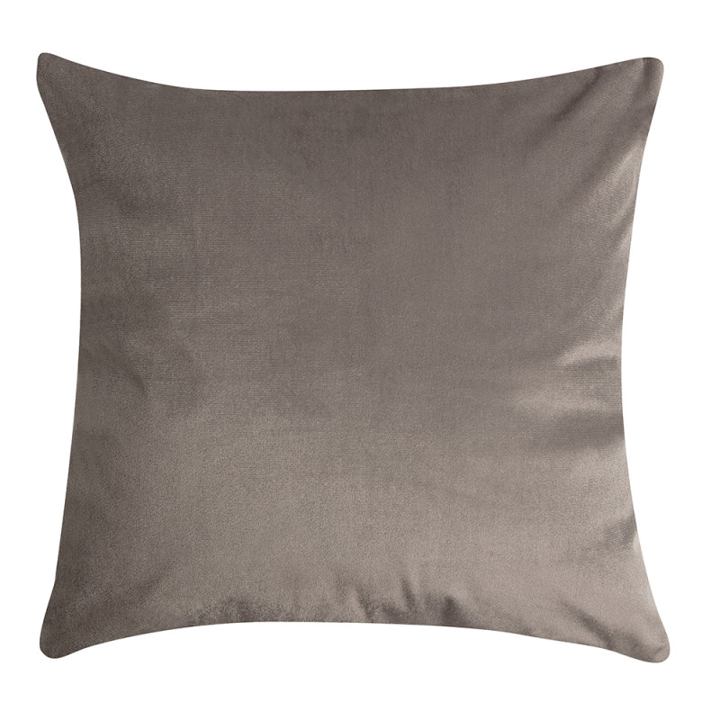 Coussin déhoussable Vanille gris 40 x 40 cm JBY CREATION