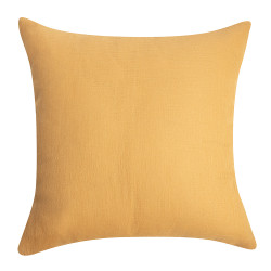 Coussin Lini Jaune 40x40 – Confort & Style | JBY CREATION

