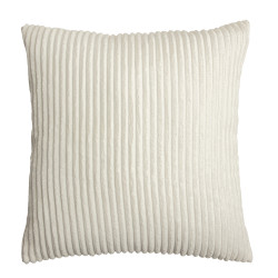 Coussin Corry Blanc 40x40cm – Déhoussable et Confortable

