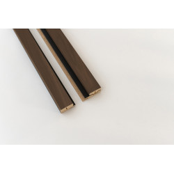 Kit de profilés Latt Black Smoked Walnut – Finition MAESTRO