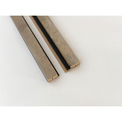 Kit de profilés Latt Noir Bois Rustique – Finition MAESTRO
