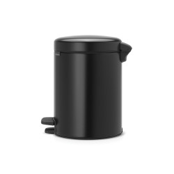 Poubelle à pédale NewIcon noire 5 L BRABANTIA