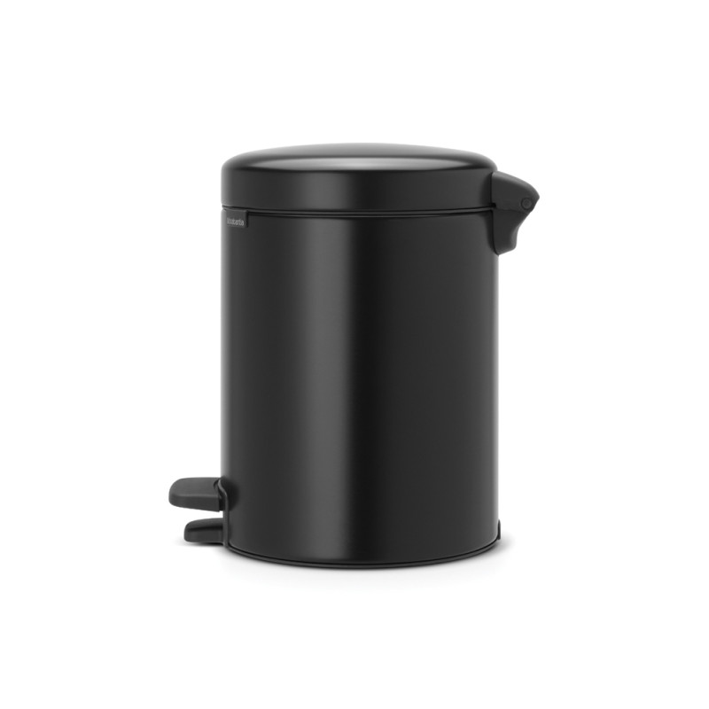 Poubelle à pédale NewIcon noire 5 L BRABANTIA