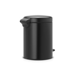 Poubelle à pédale NewIcon noire 5 L BRABANTIA