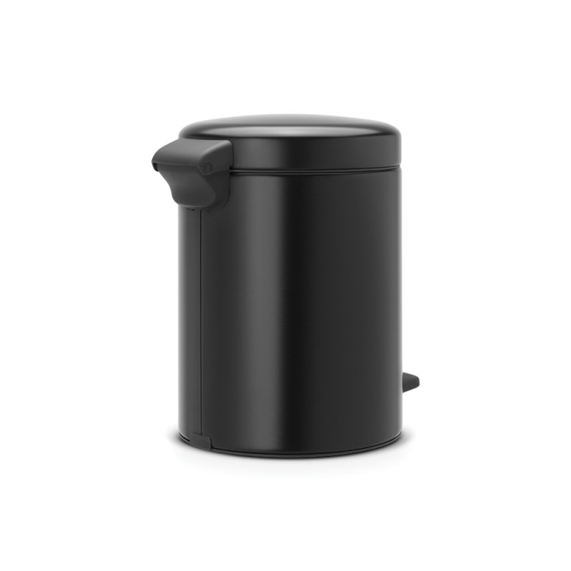 Poubelle à pédale NewIcon noire 5 L BRABANTIA