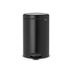 Poubelle à pédale NewIcon noire 12 L BRABANTIA