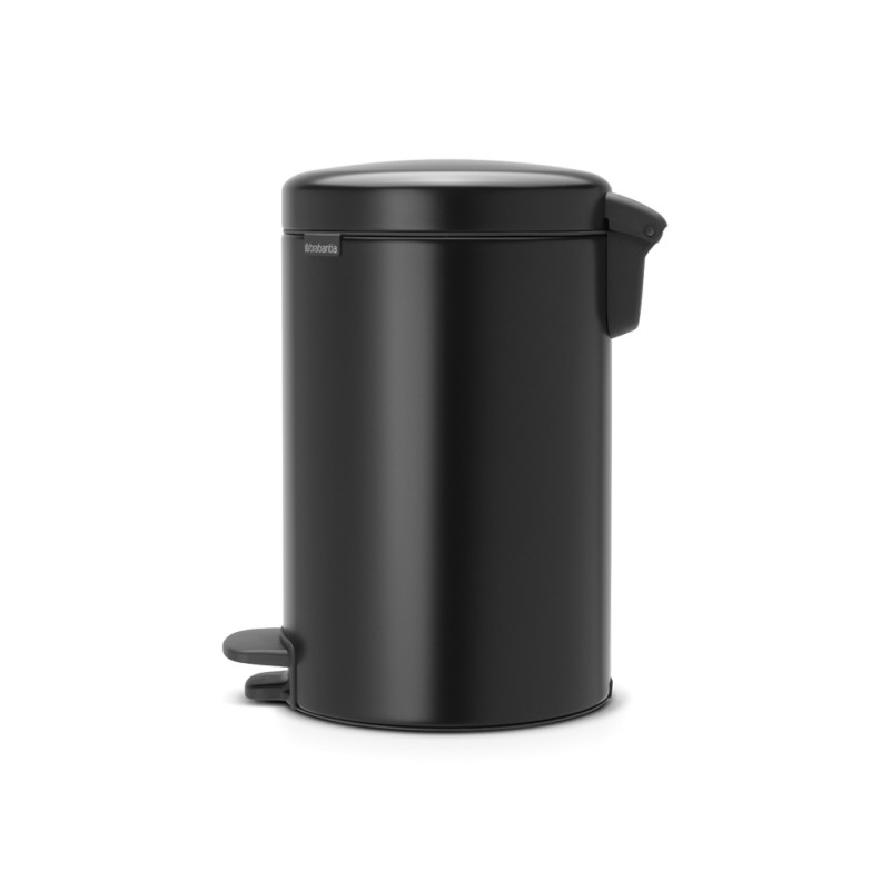 Poubelle à pédale NewIcon noire 12 L BRABANTIA
