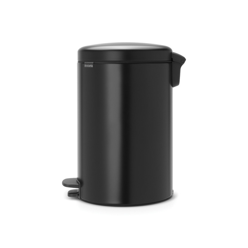 Poubelle à pédale NewIcon noire 20 L BRABANTIA