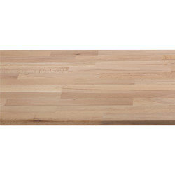 Panneau de meuble en hêtre massif 200 x 50 x 1,8 cm CANDO