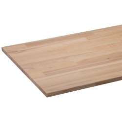 Panneau de meuble en hêtre massif 200 x 50 x 1,8 cm CANDO