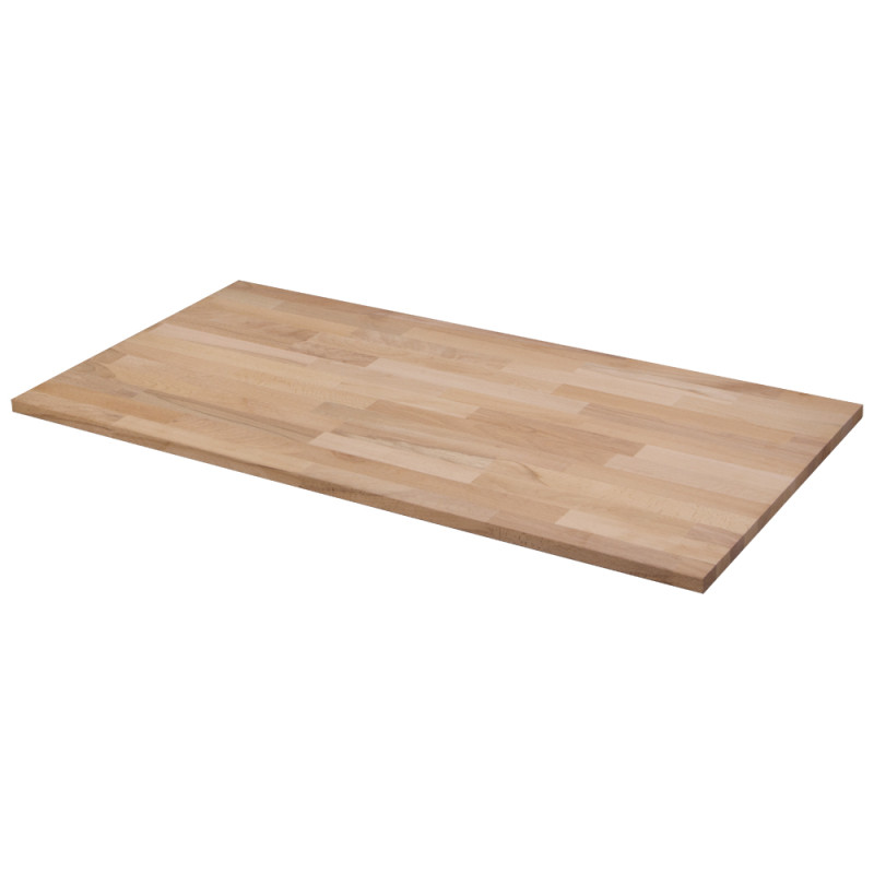 Panneau de meuble en hêtre massif 100 x 50 x 1,8 cm CANDO Panneau de meuble en hêtre massif 100 x 50 x 1,8 cm CANDO