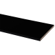 Panneau de meuble noir 250 x 30 x 1,8 cm CANDO