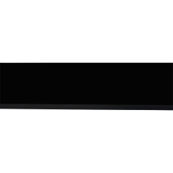 Panneau de meuble noir 250 x 30 x 1,8 cm CANDO