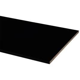 Panneau de meuble noir 250 x 60 x 1,8 cm CANDO