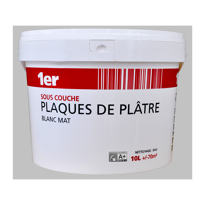 Sous-couche plaque de plâtre 10 L MR.BRICOLAGE