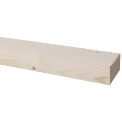 Chevron sapin brut 270cm – Bois de construction