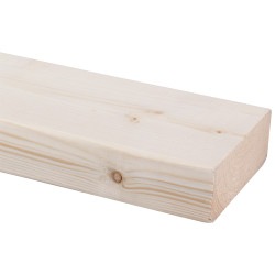 Chevron Sapin Raboté 270cm – Bois de Construction Robuste