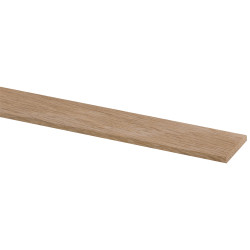Latte chêne rabotée 240x4x0.5cm – Qualité Pro