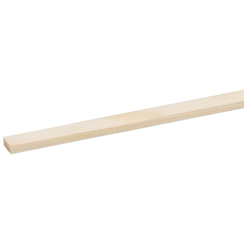 Latte rabotée pin 270x0.9x0.4cm – Bois de qualité
 Latte rabotée pin 270x0.9x0.4cm – Bois de qualité
