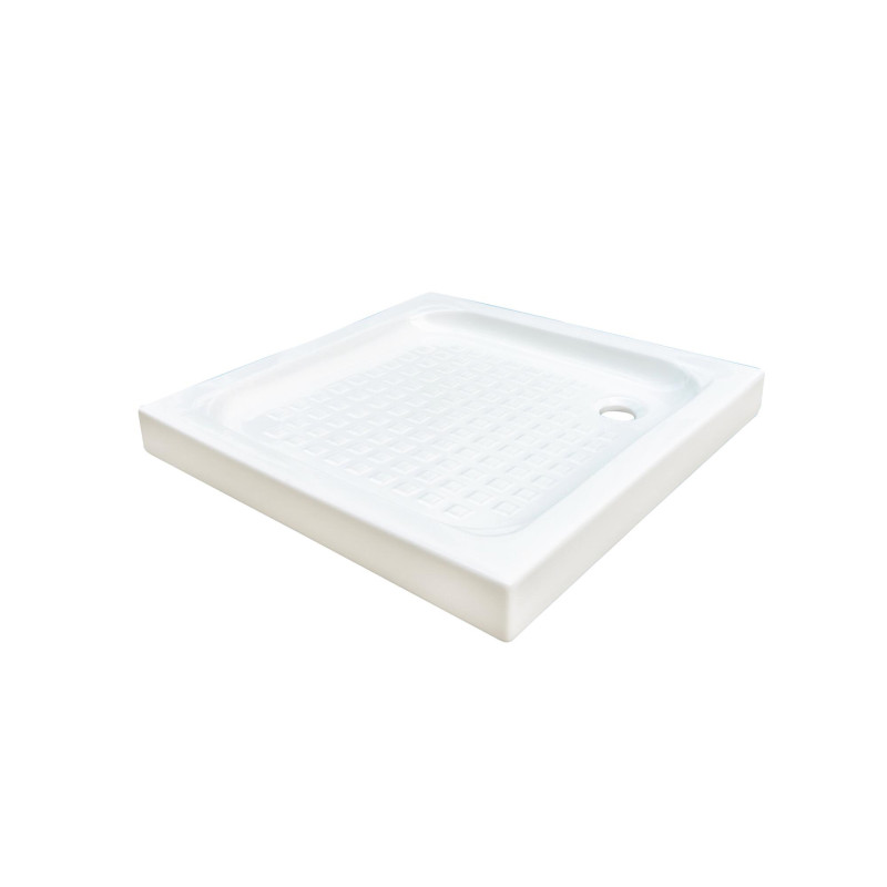 Receveur de douche haut Cera blanc 80 x 80 cm ONDEE