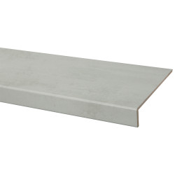 Marche stratifiée Béton gris 100x30cm – Élégance & Durabilité

