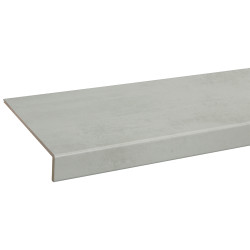 Marche stratifiée Béton gris 100x30cm – Élégance & Durabilité

