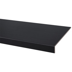 Marche stratifiée Chêne noir 130x38cm – Élégance & Durabilité

