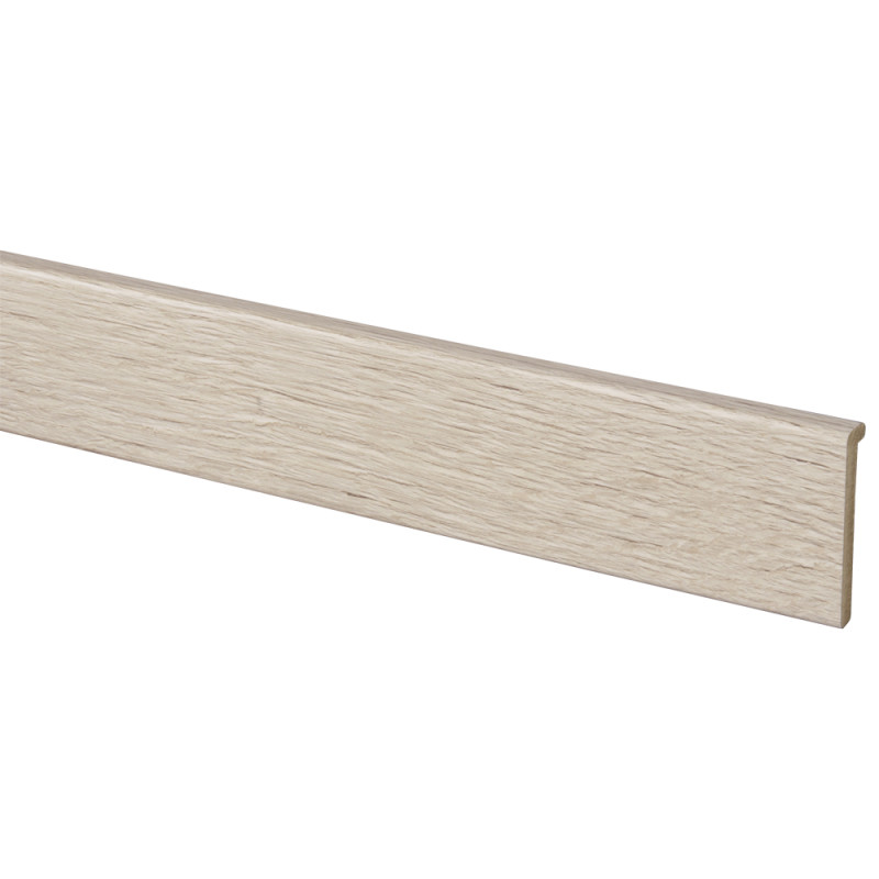 Profilé de finition pour escalier ouvert Chêne glacier 130 x 5,6 cm CANDO