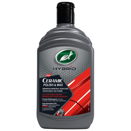 Cire pour auto Hybrid Solutions Ceramic Polish & Wax 0,5 L TURTLE WAX
