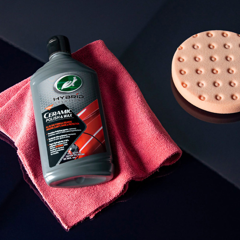 Cire pour auto Hybrid Solutions Ceramic Polish & Wax 0,5 L TURTLE WAX
