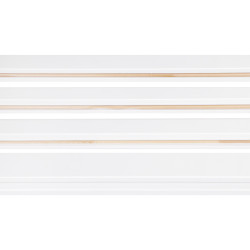 Kit profilés porte coulissante blanc 4p STOREMAX – Aménagement facile Kit profilés porte coulissante blanc 4p STOREMAX – Aménagement facile