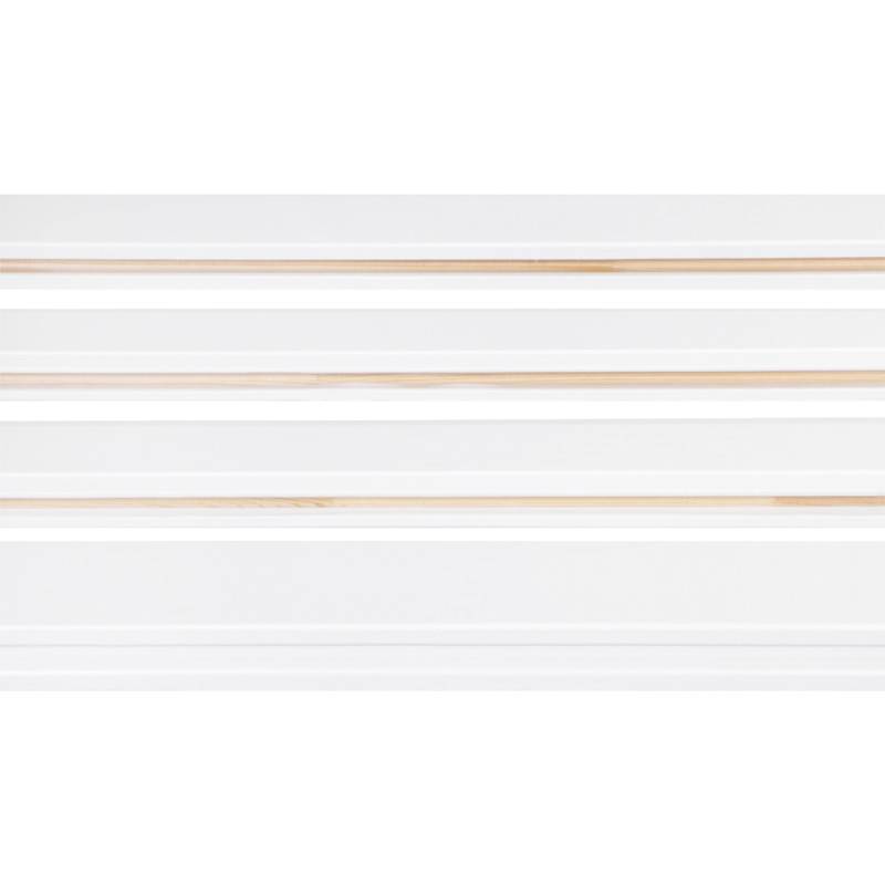 Kit profilés porte coulissante blanc 4p STOREMAX – Aménagement facile Kit profilés porte coulissante blanc 4p STOREMAX – Aménagement facile