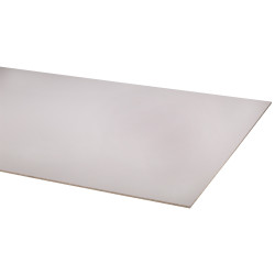 Panneau de placard en aluminium ivoire 255 x 101,5 cm – STOREMAX