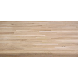 Plan de travail chêne massif CANDO 200x90x4cm | CANDO
