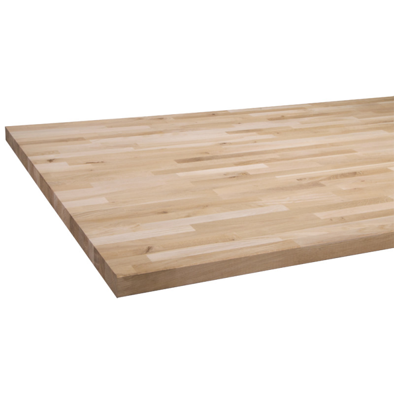 Plan de travail chêne massif CANDO 200x90x4cm | CANDO Plan de travail chêne massif CANDO 200x90x4cm | CANDO