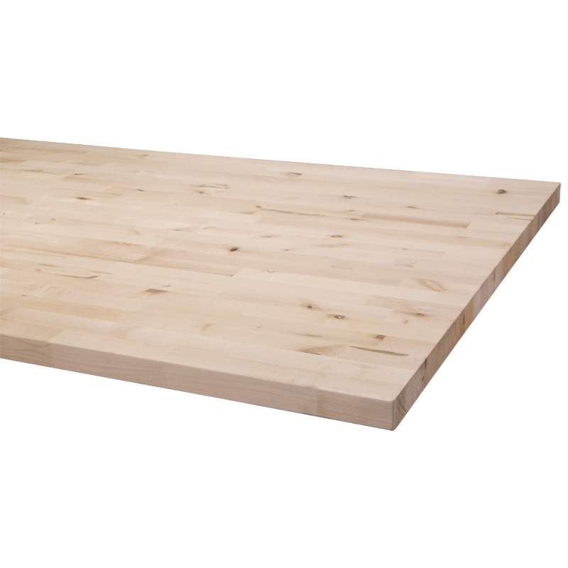Plan de travail bouleau massif CANDO 200x90x4 cm | CANDO Plan de travail bouleau massif CANDO 200x90x4 cm | CANDO